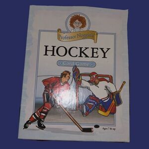 Professor Noggin's Hockey Card Game COMPLETE